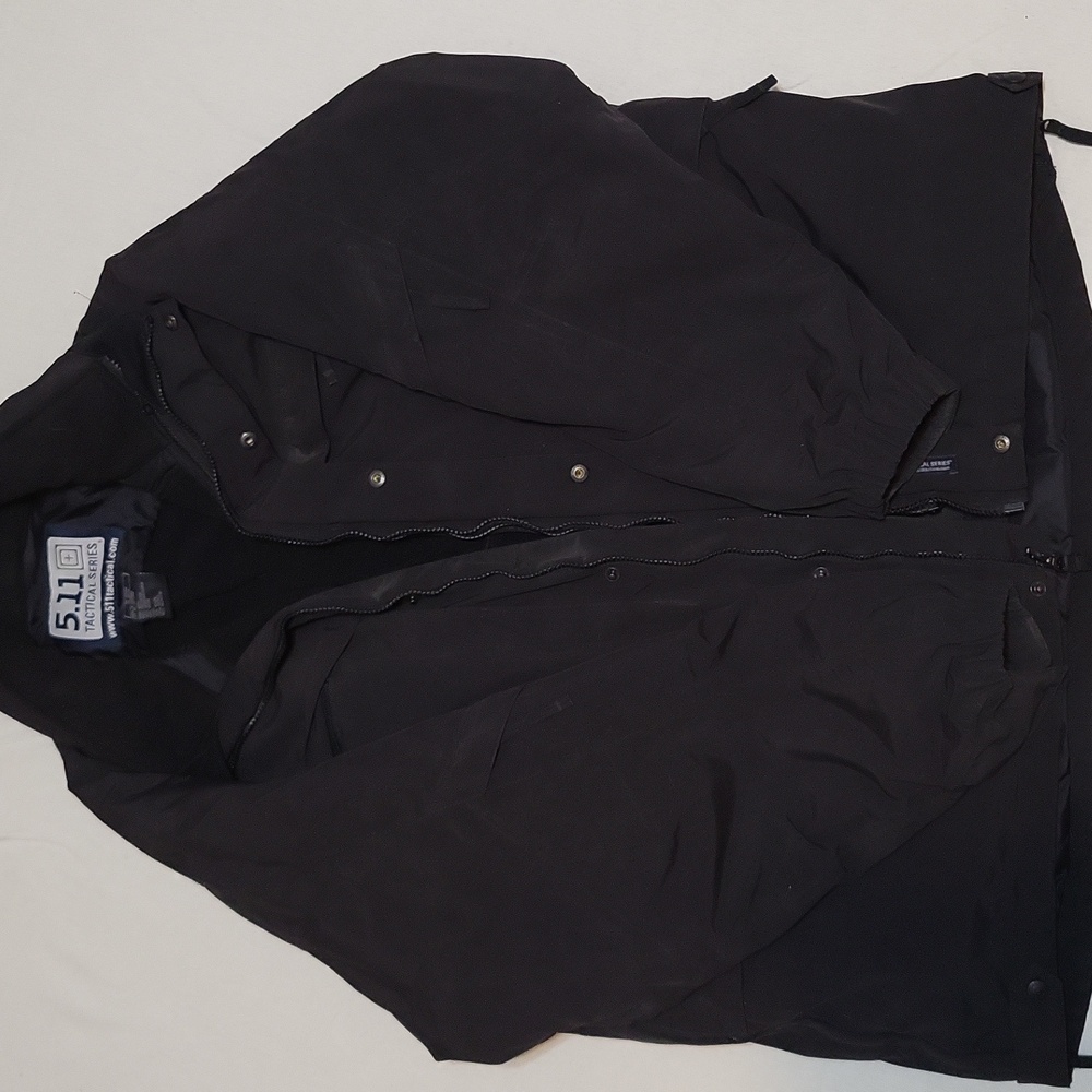 5.11 Tactical 3-in-1 Parka, Black, Size XL
